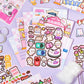DIY Quiet Book Cute Cat Girl Children's Handmade DIY Pop-Up Toy Book