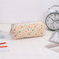 2025 New Small Floral Pencil Bag, Simple and High-Looking Student Stationery Bag, Large Capacity Pencil Bag, Makeup Storage Bag
