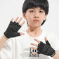 Children's Half Finger Gloves Summer Thin Sweat Absorbing Breathable Outdoor Riding Skateboard Fitness Roller Skating Non-slip Gloves
