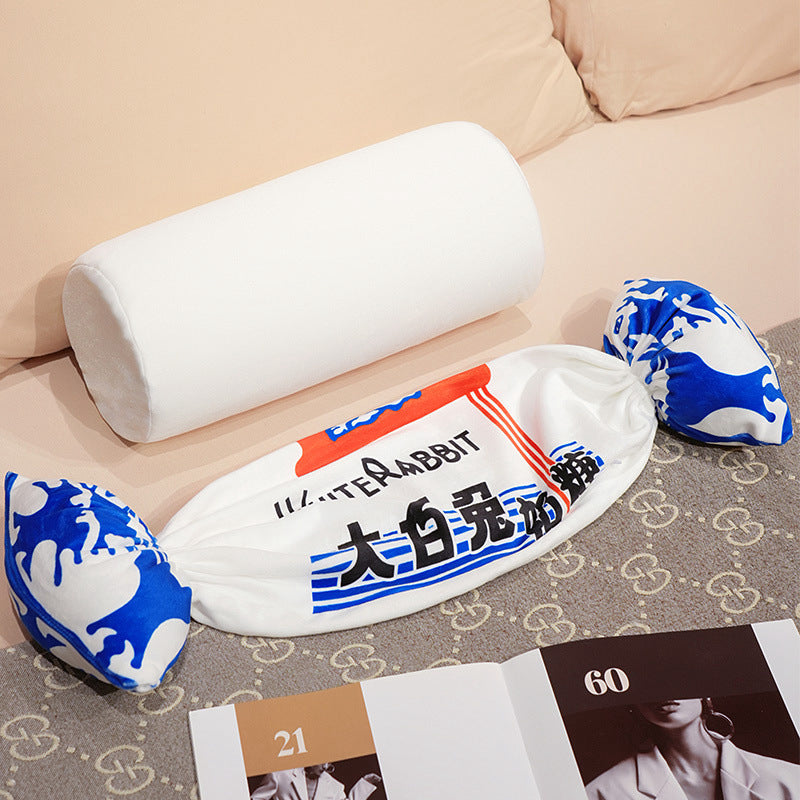 White rabbit candy pillow plush toy rabbit doll long clip leg pillow memory cotton doll gift