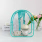 Children's Day Baby Walking Backpack Transparent Pvc Backpack Toy Snack Jelly Storage Zipper Gift Bag