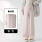 Lamb Fleece Pregnant Women's Pants Autumn and Winter fleece-lined Outer Wear Loose Dipping Wide-leg Pants New Non-abdominal Glutinous Rice Pants