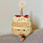 New Birthday Cake Plush Toy Doll Funny Cake Muppet Cute Fun Pendant Birthday Gift
