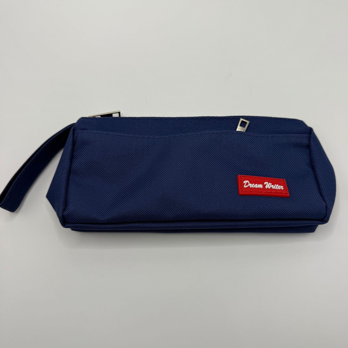 Cross-Border Pencil Bag with Printed Logo, Portable Stationery Bag for Primary and Secondary School Students, Practical and Durable Advertising Pencil Case Oxford Cloth
