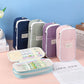 Solid Color Large-Capacity Pencil Bag for Men and Women Multi-Layer Junior High School and High School Simple Primary School Pencil Bag Stationery Box High-Value Wholesale