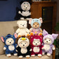 Transformation Bear Doll Cute Plush Toy Girl Sleeping with Teddy Bear Birthday Gift Sleeping Doll