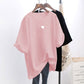 Breastfeeding Summer Top T-Shirt Summer Going Out Hot Mom plus size Fashionable Loose Breastfeeding Dress Slimming Fashionable