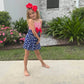 Patriotic Dress with Bow