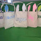 Personalized Easter Canvas Tote Bags