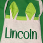 Personalized Easter Canvas Tote Bags