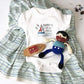 graphic bodysuit | daddy's first mate