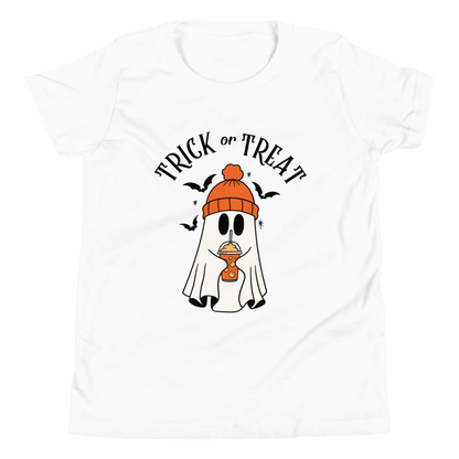 Pumpkin Spice Latte Kids Halloween Tee