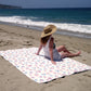 The Shwally Picnic Blanket - Wavy Rainbows
