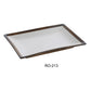 Yanco Ro213 Rockeye Collection 12inch Rectangular Plate, 12inch Length, 8.25inch Width, China, Twotone, Pack Of 12