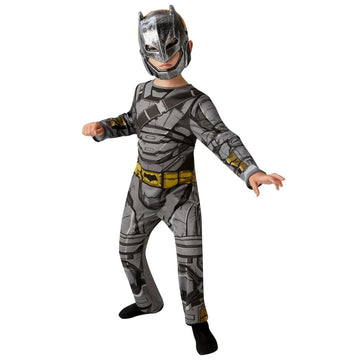 Dc Dawn Of Justice Batman Armor Child Costume | X-Large