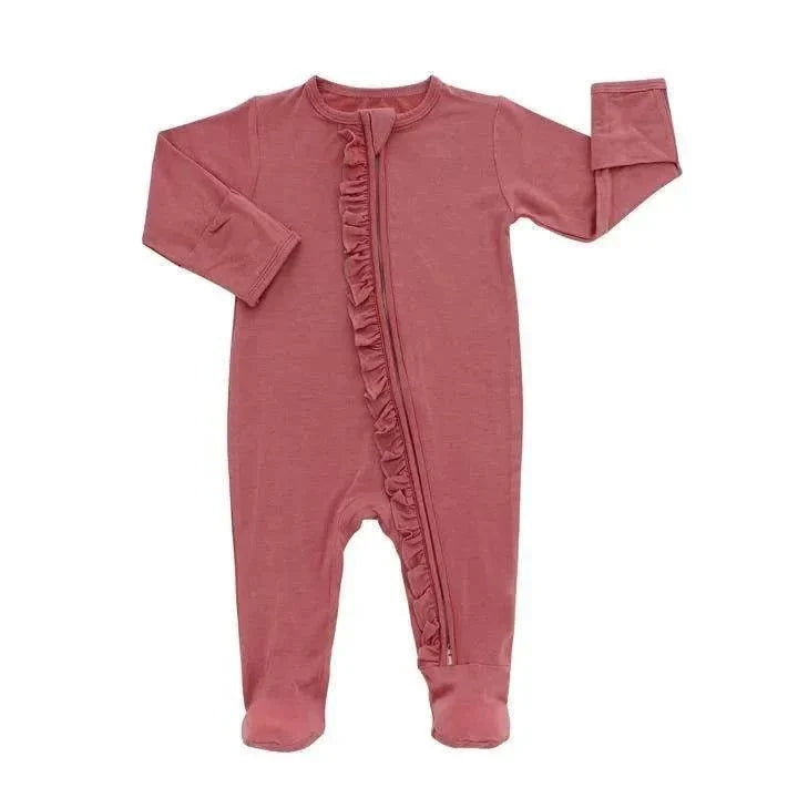 Rose Footed Romper Pajama
