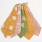 Kangobaby #My Soft Life# New 5pcs Pack Bamboo Cotton Breathable Baby Muslin Towel Newborn Burp Cloth