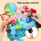 Baby Books Toys 0-6-12 Months,Baby Touch and Feel Crinkle Books, Newborn Infant Carseat Toys Shower Gifts Easter Basket Stuffers