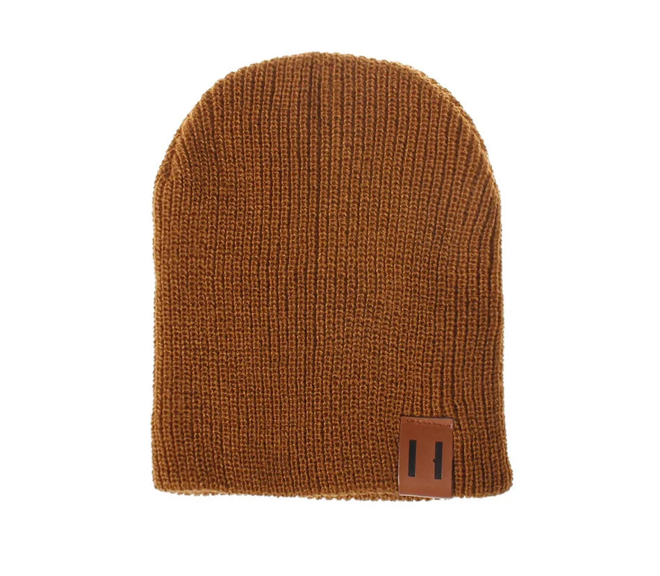 Baby Hat Kids Newborn Knitted Cap Crochet Solid Children Beanies Boys Girls Hats Headwear Toddler Kids Caps Accessories Clothes