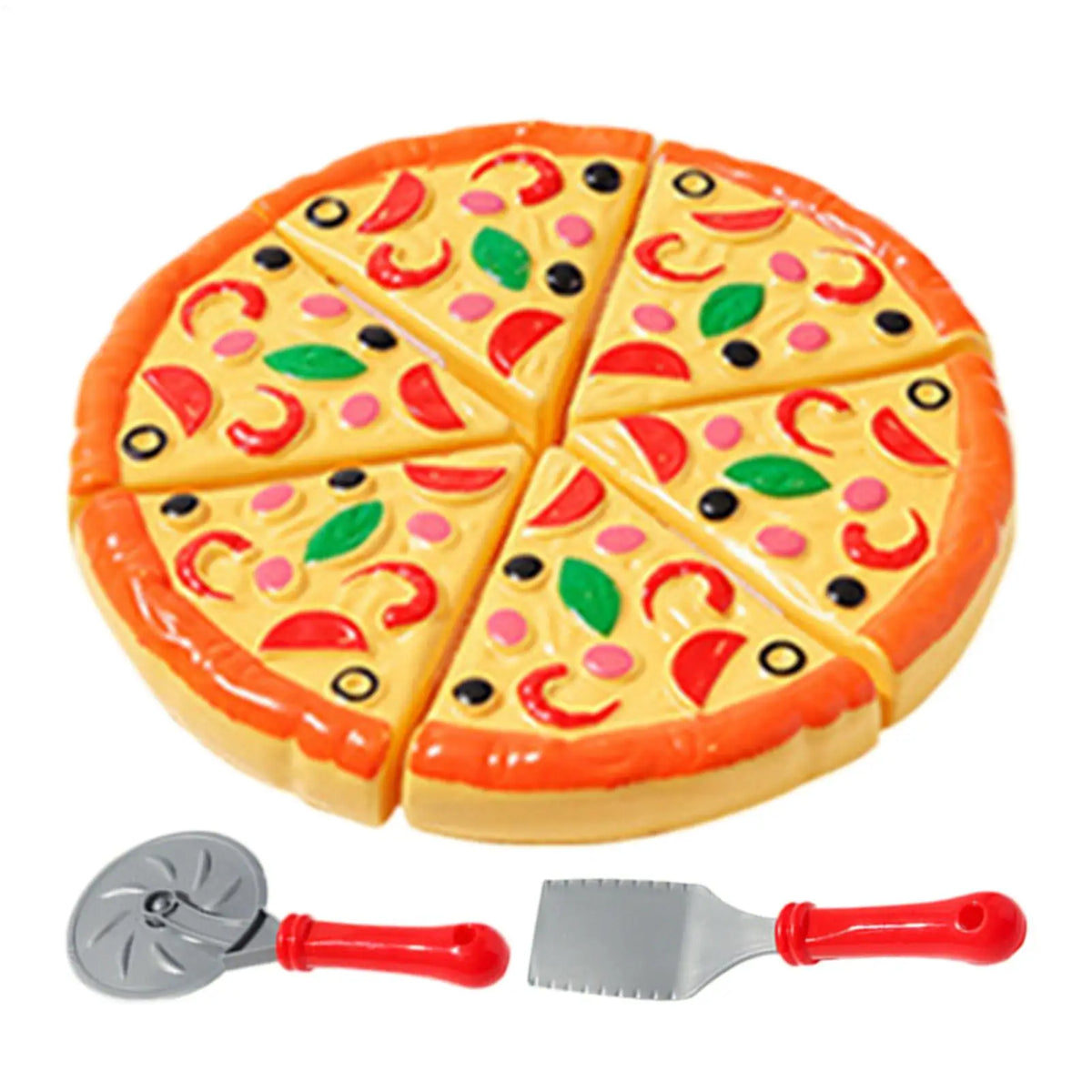 Kids Pizza Cutting Toy Simulation Plastic Pizza Dinette Child Toy Kitchen Pretend Play Food Cooking Kitchen Toys For Kids