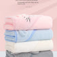 Baby Bath Towel Children's Bathrobe Newborn Baby Cartoon Blanket Super Soft Absorbent Hooded Hug Quilt80x80cm