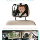 Adjustable Wide-Angle Car Seat Mirror, Headrest Mount Safety Monitor for Rear-Facing Baby & Child