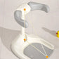 Baby Standing Bath Anti Slip Baby Bath Support Foldable Infant Bath Stand Adjustable Shower for New born 0-6 Months Infants