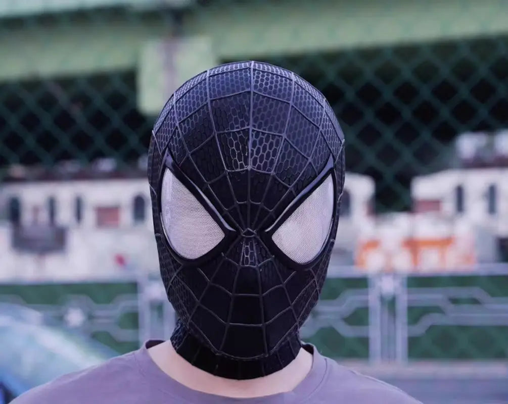 Hot Spider-Man 2 Handcrafted High-Quality Mask Spiderman Garfield'S Version Of Peter Parker Amazing Halloween Cosplay Xmas Gifts