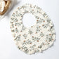 Baby Saliva Towel Infants Feeding Drool Bib lace Floral Soft Cotton Burp Cloth for Newborn Breathable Kids Bibs with Ruffle