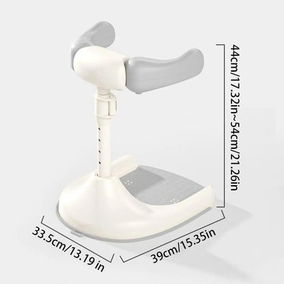 Baby Standing Bath Anti Slip Baby Bath Support Foldable Infant Bath Stand Adjustable Shower for New born 0-6 Months Infants