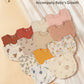 Baby Saliva Towel Infants Feeding Drool Bib lace Floral Soft Cotton Burp Cloth for Newborn Breathable Kids Bibs with Ruffle