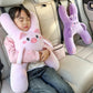 Car Cute Cartoon Pillow Car Mounted Child Sleeping Pillow Car Removable Comfortable Breathable Headrest Lumbar Support