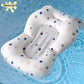 PANGDUBE Baby Bath Seat Newborn Bathtub Cushion Adjustable Support Pad with Non-Slip Mat 0-12 Months Shower Safety Float
