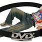 Unisex Nostalgic DVD Buckle Belt Versatile Black White Decorative Waist Straps Belt for Men Women Jeans Matching Gift for Her