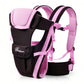 Baby Sling Carrier, 4-in-1 Ergonomic Baby Backpack Carrier, Easily Adjustable Baby Carrier Newborn to Toddler