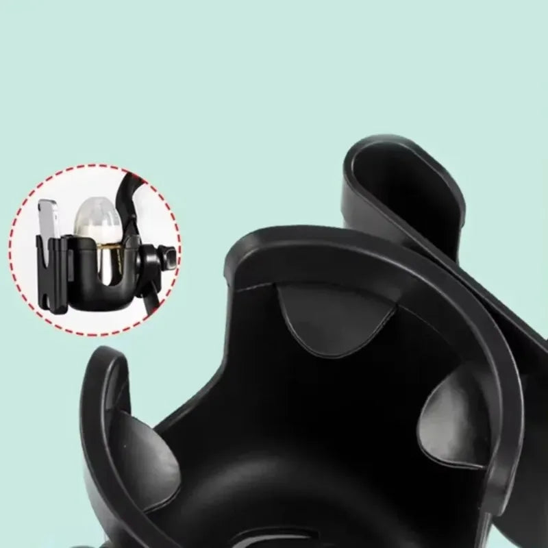 Anti-Slip Pram Cup Holders for Children's Stroller Mobile Phone & Bottle Accessories Universal Design Baby Travel System