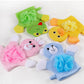 Cartoon Baby Bath Brushes Shower Wash Cloth Towels Soft Fabric Strong Water Absorption Cute Animals Style Kids Care Accessories