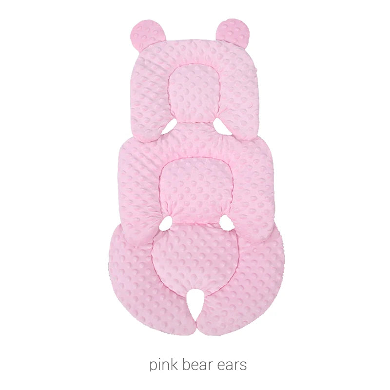 Four Seasons Baby Stroller Cushion Infant Car Seat Insert Stroller Pad General Thermal Mattress Mesh Breathable 2 Side Available