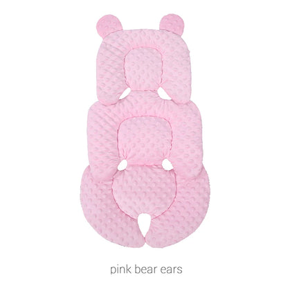 Four Seasons Baby Stroller Cushion Infant Car Seat Insert Stroller Pad General Thermal Mattress Mesh Breathable 2 Side Available