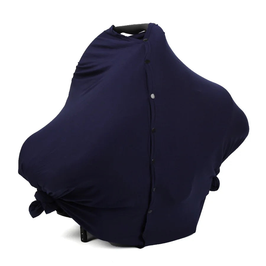 Baby Nursing Covers Buckle Close Baby Car Seat Cover Multi-Function