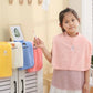 Soft Baby Bibs Skin Friendly Water Absorbent Children's Washcloth Adjustable Snaps Toddler Face Towel for Feeding Eating