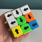 Direction Arrow Speed Cube 3X3X3 Puzzle Challenge Gift IQ Logic Training Brain Teaser For Kids Boys Girls zauberwürfel