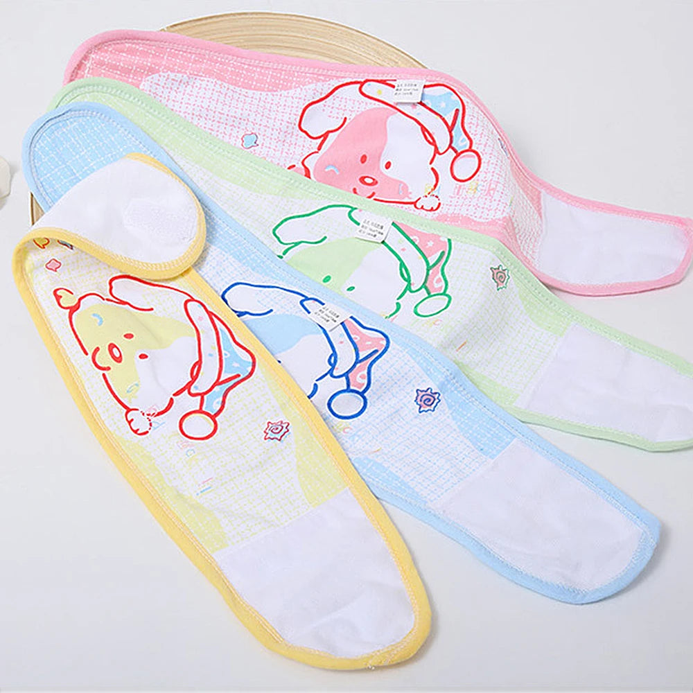 1PC Infant Umbilical Cord Care Belly Navel Belt Belly Protection Baby Newborn Soft Breathable Cotton Umbilical Cord Care