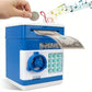 Smart piggy bank, cash and coins can be used as ATM bank electronic coins, bank gifts, creative password unlocking, automatic mo