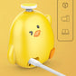 Cute chicken shape Electric Baby Nail Trimmer with 6 Replacement Grinding Heads Portable Electric Nail Clippers Baby Nail Care
