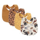 4Pcs Baby Bibs Burp Clothes Cotton Newborn Bibs Baby Stuff Infant Accessories Toddler Saliva Towels for Girls Boys Baby Care