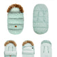 0-24Months Baby Carriage Sack Winter Warm Thicker Envelope For Discharge Stroller Footmuff Universal Pram Cover Accessories