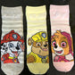 100% Genuine Paw Patrol 3Pairs Baby Spring Autumn Summer Knitted Socks Skye Everest Liberty Chase Marshall Rubble Rocky Age 3-7T