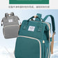 Baby Bed Mother Large Capacity Nappy Milk Bottle Backpacks with Changing Mat Convenient Baby Nursing Bags Gift Mommy Diaper Bags