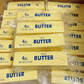 Squishy Elastic Butter Stick Fidget Toy in Cheese Shape Stress Relief Funny Decompression Prank Squeeze Toy for Anxiety Relief